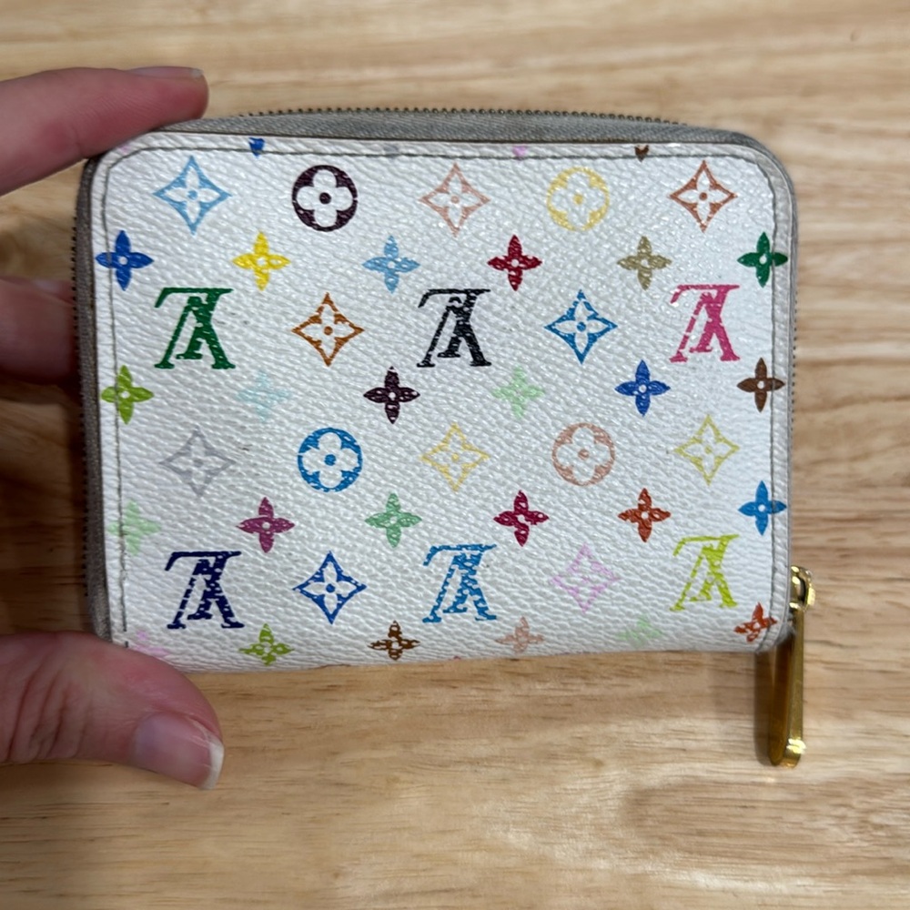 Louis Vuitton Murakami Zippy Compact Wallet